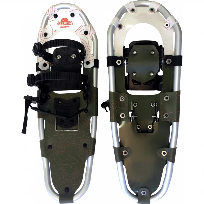 Снегоступы ALEXIKA ALASKA Olive/White/Orange 9701.6473